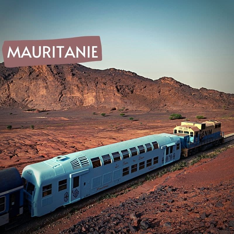 voyage train mauritanie