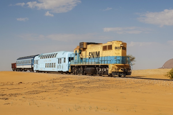 voyage train mauritanie